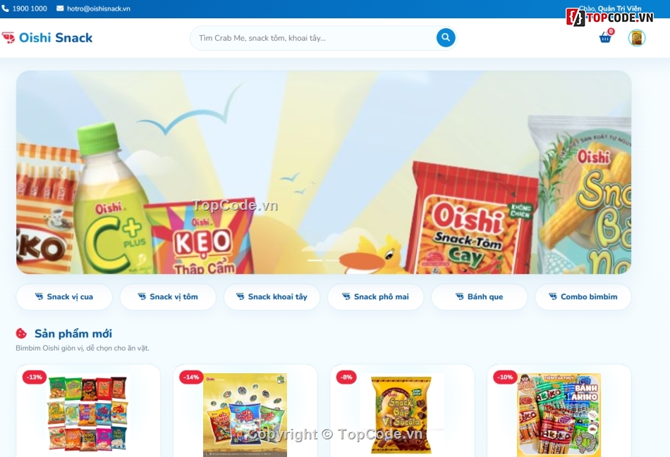 Website bán hàng,Web bán hàng,web bán bim bim